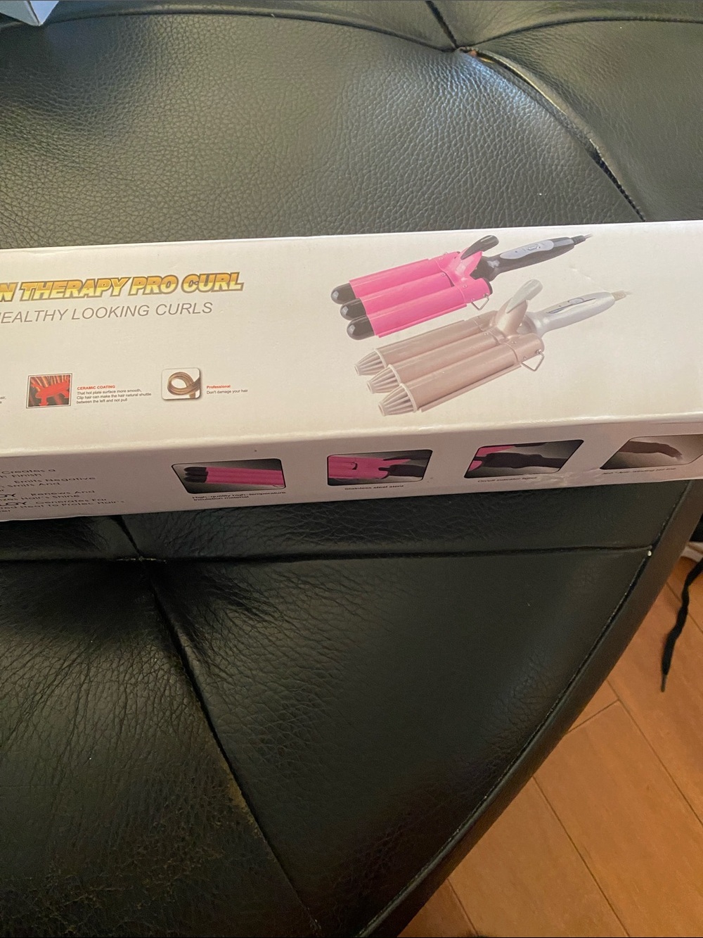 Triple Barrel Curling Iron - Pink Styling Waver